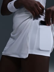 Nike White Victory Dri-FIT Mid Rise Skirt - Image 5 of 7