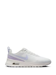 Nike White Air Max Nuaxis Trainers - Image 1 of 10