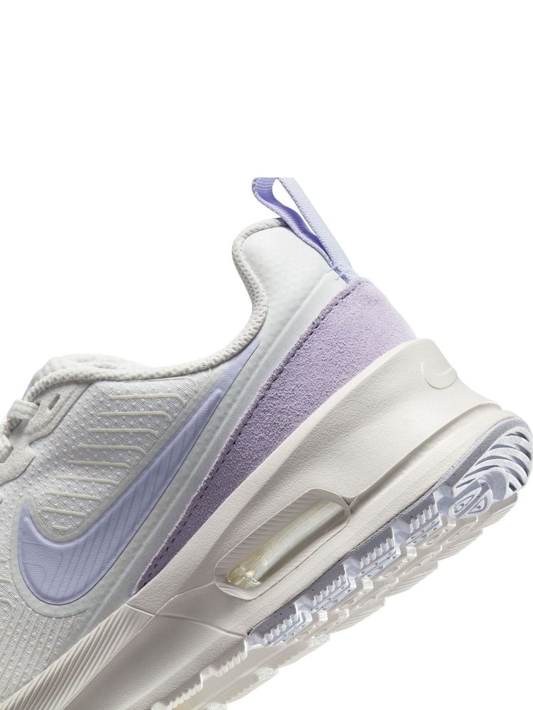 Nike White Air Max Nuaxis Trainers - Image 10 of 10