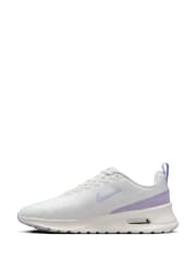 Nike White Air Max Nuaxis Trainers - Image 2 of 10