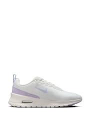 Nike White Air Max Nuaxis Trainers - Image 3 of 10