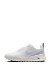 Nike White Air Max Nuaxis Trainers - Image 4 of 10