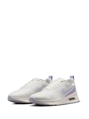 Nike White Air Max Nuaxis Trainers - Image 5 of 10