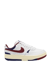 Nike White/Burgundy Gamma Force Trainers - Image 1 of 1