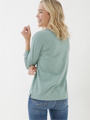 FatFace Blue Organic Cotton Porter T-Shirt - Image 2 of 5