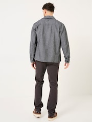FatFace Grey Charcoal Modern Coastal Chinos - Image 2 of 5