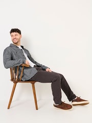 FatFace Grey Charcoal Modern Coastal Chinos - Image 3 of 5