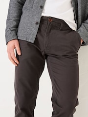 FatFace Grey Charcoal Modern Coastal Chinos - Image 4 of 5
