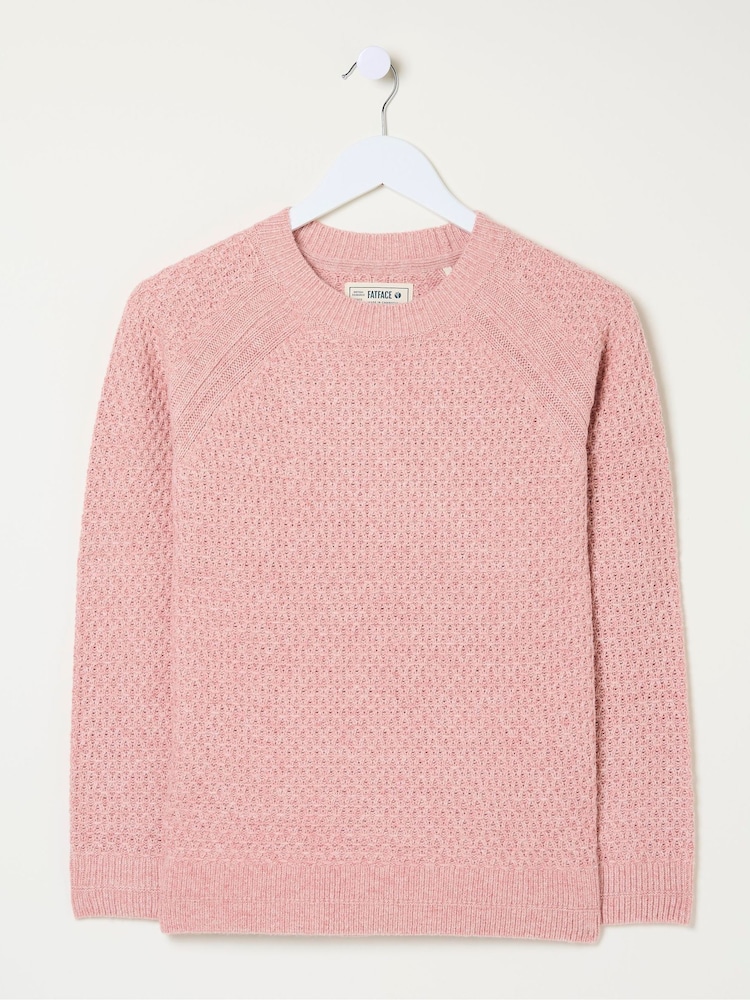 FatFace Ella Pink Jumper - Image 5 of 5 FatFace Ella Pink Jumper - Image 5 of 5