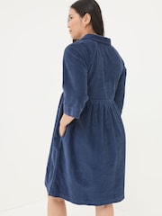 FatFace Sara Blue Bubble Cord Dress - Image 2 of 6