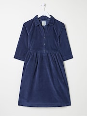 FatFace Sara Blue Bubble Cord Dress - Image 6 of 6