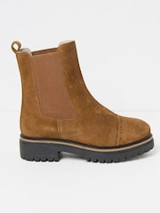 FatFace Essie Brown Chelsea Boots - Image 2 of 4