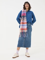FatFace Carolin Blue Denim Shirt - Image 3 of 6