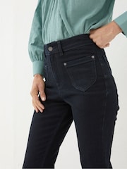 FatFace Fly Denim Dark Blue Flare Jeans - Image 4 of 6