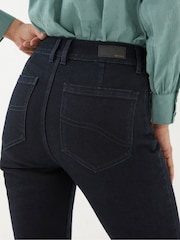 FatFace Fly Denim Dark Blue Flare Jeans - Image 5 of 6