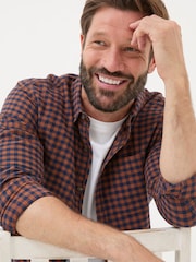 FatFace Brown Everly Gingham Shirt - Image 2 of 4