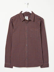 FatFace Brown Everly Gingham Shirt - Image 4 of 4