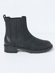 FatFace Everly Black Chelsea Boots - Image 1 of 3