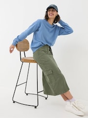 Blau/Kobalt - FatFace Crew Sweatshirt - Bild 1 von 9