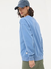 Blau/Kobalt - FatFace Crew Sweatshirt - Bild 2 von 9