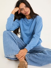 Blau/Kobalt - FatFace Crew Sweatshirt - Bild 7 von 9