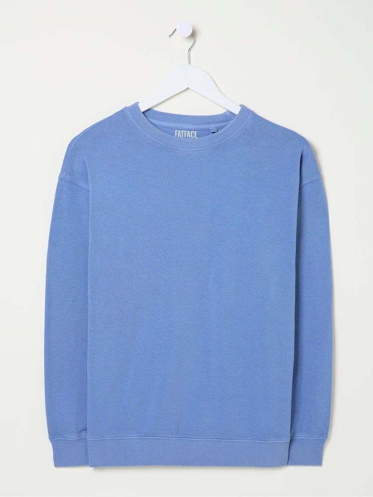 Blau/Kobalt - FatFace Crew Sweatshirt - Bild 9 von 9
