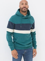 FatFace Brooke Green Overhead Hoodie - Image 1 of 5