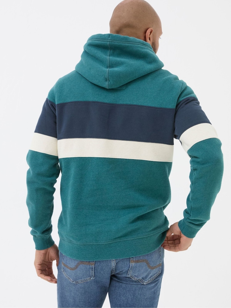 FatFace Brooke Green Overhead Hoodie - Image 2 of 5