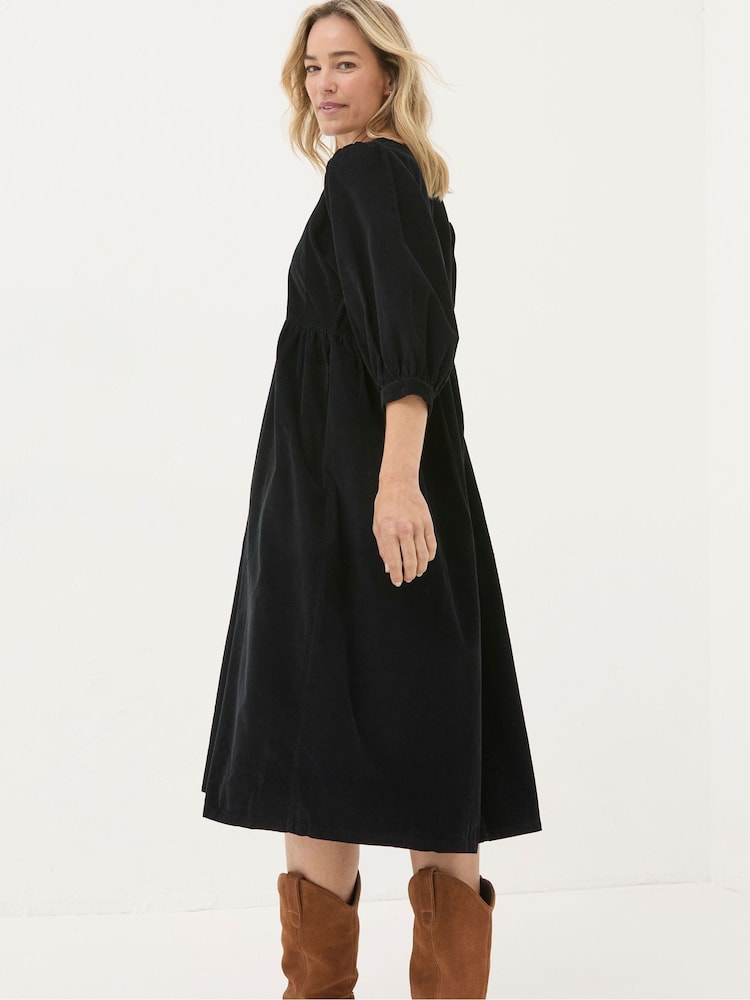 FatFace Ceil Black Check Dress - Image 2 of 6
