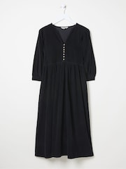 FatFace Ceil Black Check Dress - Image 6 of 6