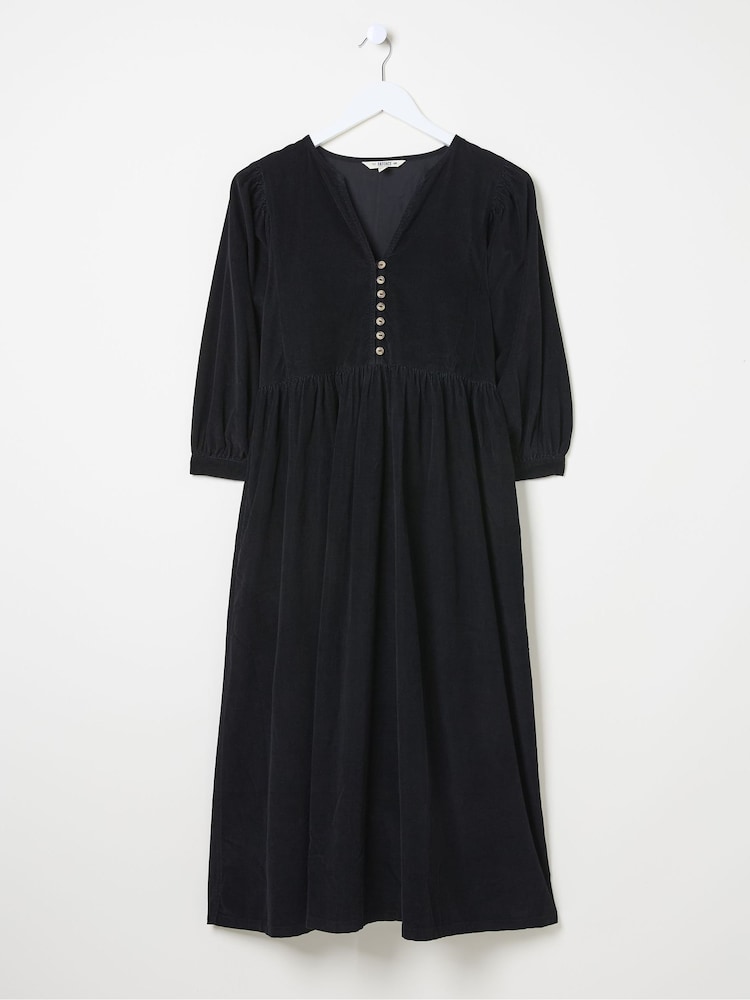FatFace Ceil Black Check Dress - Image 6 of 6