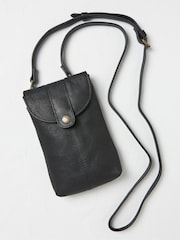 FatFace Black Clara Phone Bag - Image 1 of 2