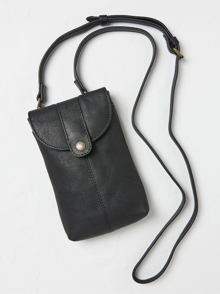 FatFace Black Clara Phone Bag - Image 1 of 2