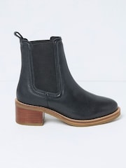 FatFace Orla Black Chelsea Boots - Image 1 of 3
