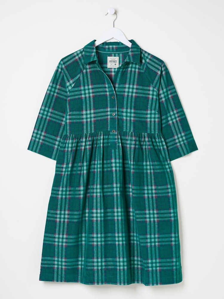 FatFace Sara Green Bubble Cord Dress - Image 5 of 5 FatFace Sara Green Bubble Cord Dress - Image 5 of 5