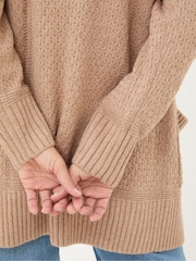 FatFace Hannah Natural Cardigan - Image 4 of 5