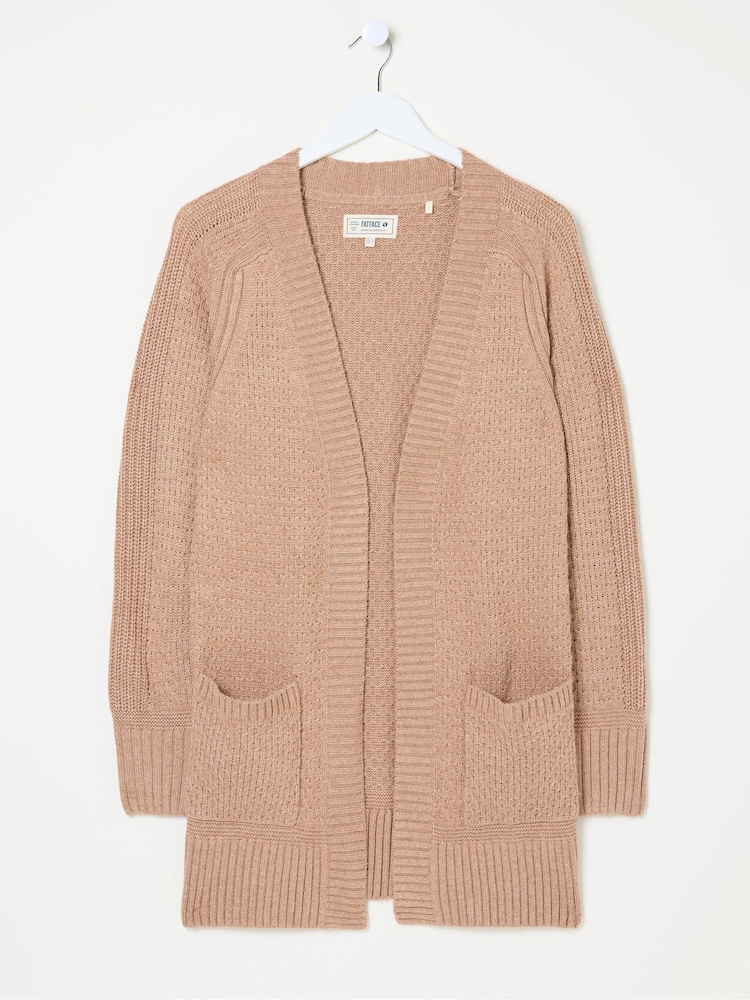 FatFace Hannah Natural Cardigan - Image 5 of 5
