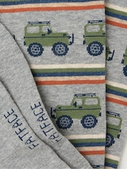 FatFace Grey Off Roader Men's Socks 1 Pack - Image 2 of 2