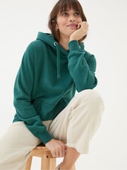 FatFace Izzy Green Overhead Hoodie - Image 4 of 6
