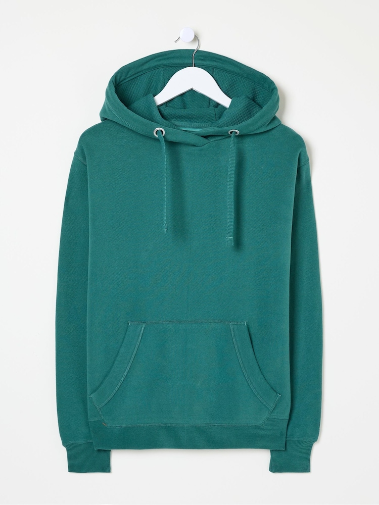 FatFace Izzy Green Overhead Hoodie - Image 6 of 6