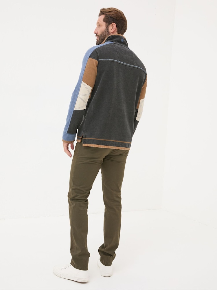 FatFace Dark Green Slim Heyshott Chinos - Image 2 of 6 FatFace Dark Green Slim Heyshott Chinos - Image 2 of 6