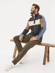 FatFace Dark Green Slim Heyshott Chinos - Image 4 of 6