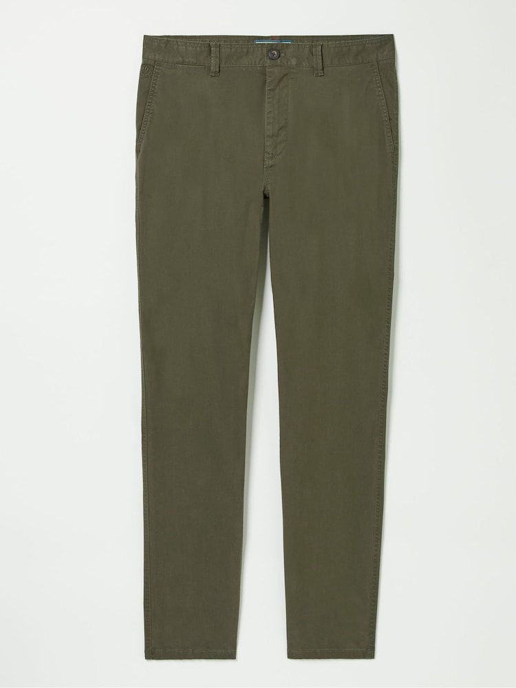 FatFace Dark Green Slim Heyshott Chinos - Image 6 of 6 FatFace Dark Green Slim Heyshott Chinos - Image 6 of 6