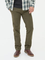 FatFace Green Modern Coastal Chinos - Image 2 of 5