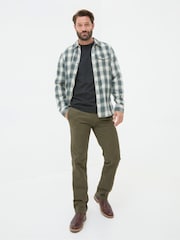 FatFace Green Modern Coastal Chinos - Image 3 of 5