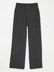 FatFace Presley Grey Herringbone Trousers - Image 6 of 6