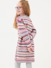 FatFace Cream Stripe Jumper Dress - Image 2 of 5