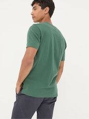 FatFace Green Cyclist T-Shirt - Image 2 of 5