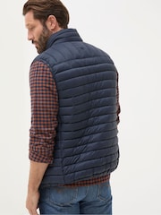 FatFace Blue Navy Dartmouth Gilet - Image 2 of 7