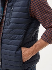 FatFace Blue Navy Dartmouth Gilet - Image 4 of 7